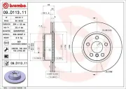 Bremsscheibe BREMBO 09.D113.11