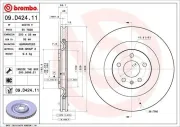 Bremsscheibe BREMBO 09.D424.11