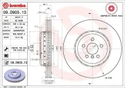 Bremsscheibe BREMBO 09.D905.13