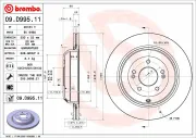 Bremsscheibe BREMBO 09.D995.11