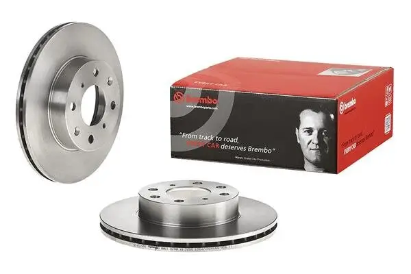Bremsscheibe Vorderachse BREMBO 09.5101.10