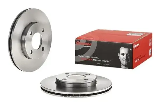 Bremsscheibe Vorderachse BREMBO 09.5343.10 Bild Bremsscheibe Vorderachse BREMBO 09.5343.10