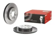 Bremsscheibe Vorderachse BREMBO 09.5509.11