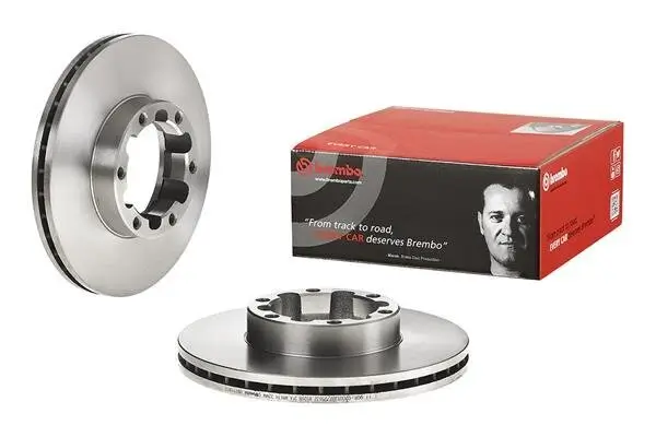 Bremsscheibe Vorderachse BREMBO 09.7118.10