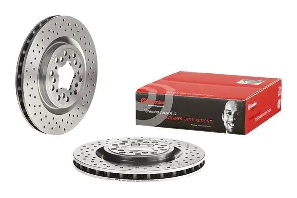 Bremsscheibe Hinterachse Vorderachse BREMBO 09.7267.50