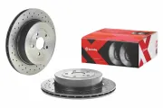 Bremsscheibe Hinterachse BREMBO 09.7813.1X