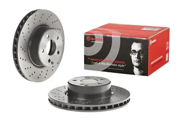 Bremsscheibe Vorderachse BREMBO 09.8127.11