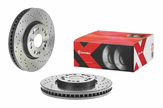 Bremsscheibe Vorderachse BREMBO 09.8402.1X Bild Bremsscheibe Vorderachse BREMBO 09.8402.1X