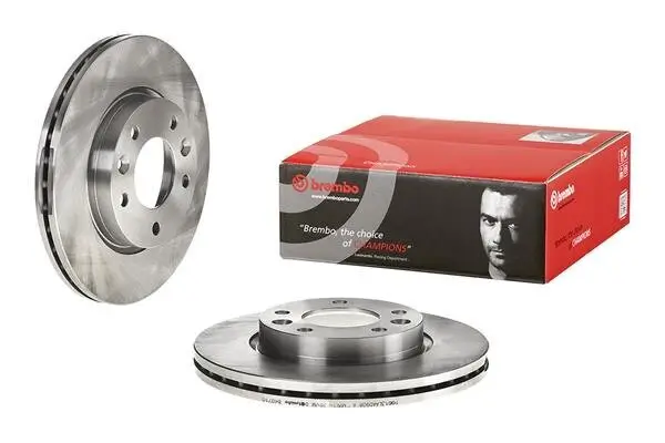 Bremsscheibe Vorderachse BREMBO 09.8407.10