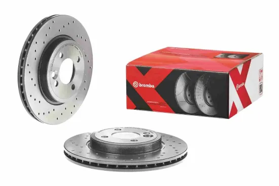 Bremsscheibe Vorderachse BREMBO 09.8655.1X Bild Bremsscheibe Vorderachse BREMBO 09.8655.1X