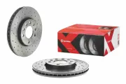 Bremsscheibe Vorderachse BREMBO 09.9165.1X