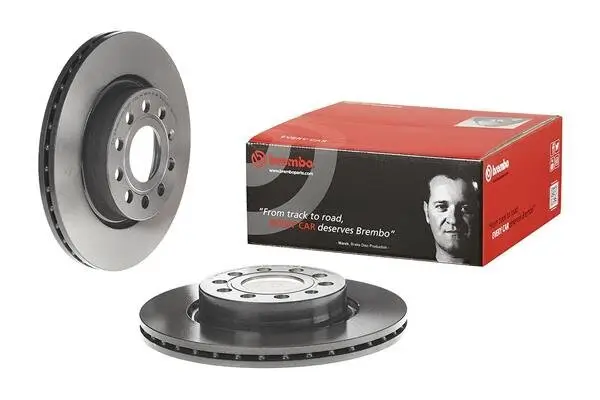 Bremsscheibe Vorderachse BREMBO 09.9167.11