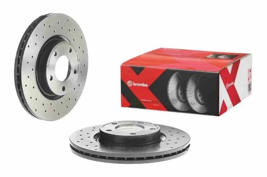 Bremsscheibe Vorderachse BREMBO 09.9468.2X Bild Bremsscheibe Vorderachse BREMBO 09.9468.2X