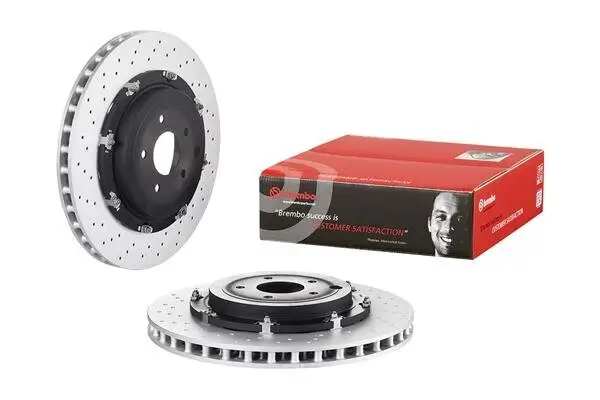 Bremsscheibe Hinterachse BREMBO 09.A190.13