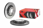 Bremsscheibe Hinterachse BREMBO 09.A200.1X