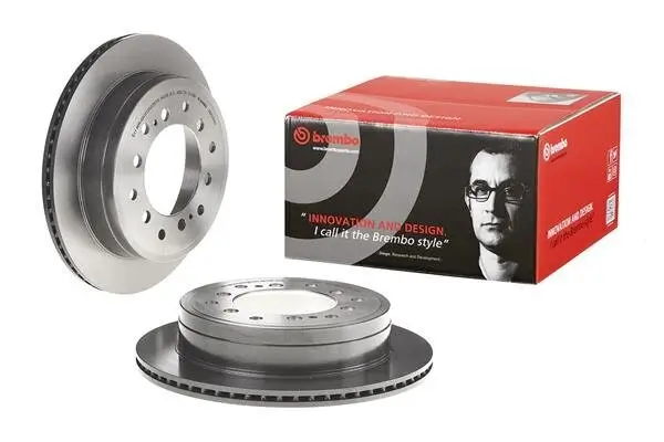 Bremsscheibe Hinterachse BREMBO 09.A334.21