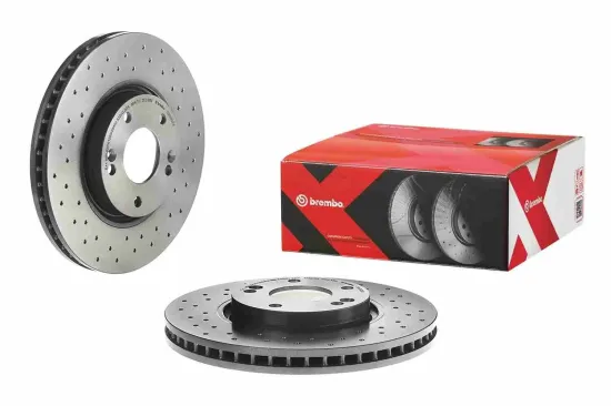 Bremsscheibe Vorderachse BREMBO 09.A532.2X Bild Bremsscheibe Vorderachse BREMBO 09.A532.2X