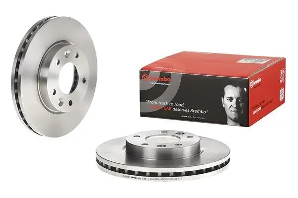 Bremsscheibe Vorderachse BREMBO 09.A609.10