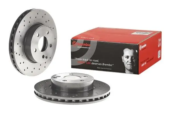 Bremsscheibe Vorderachse BREMBO 09.A613.51