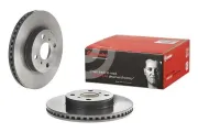 Bremsscheibe Vorderachse BREMBO 09.A707.11