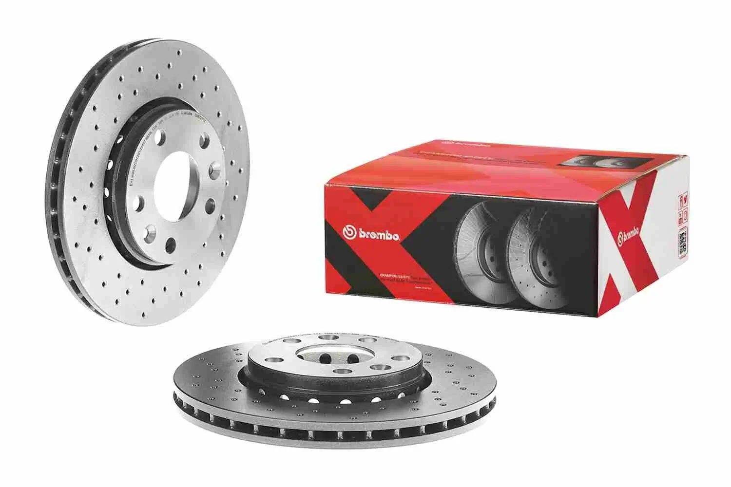 Bremsscheibe BREMBO 09.A727.1X Bild Bremsscheibe BREMBO 09.A727.1X