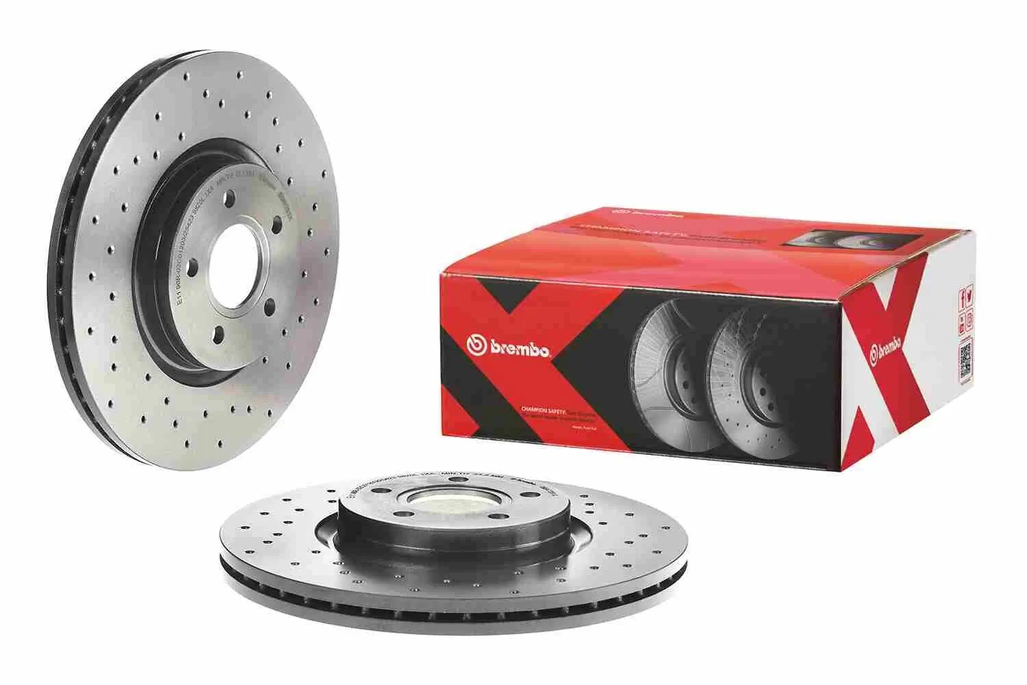 Bremsscheibe Vorderachse BREMBO 09.A728.1X
