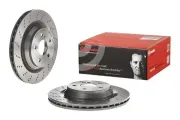 Bremsscheibe Hinterachse BREMBO 09.A818.21
