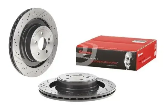 Bremsscheibe Hinterachse BREMBO 09.A822.11 Bild Bremsscheibe Hinterachse BREMBO 09.A822.11