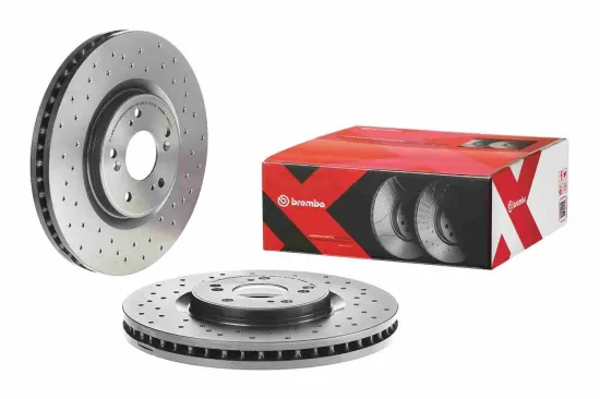 Bremsscheibe Vorderachse BREMBO 09.B269.1X Bild Bremsscheibe Vorderachse BREMBO 09.B269.1X