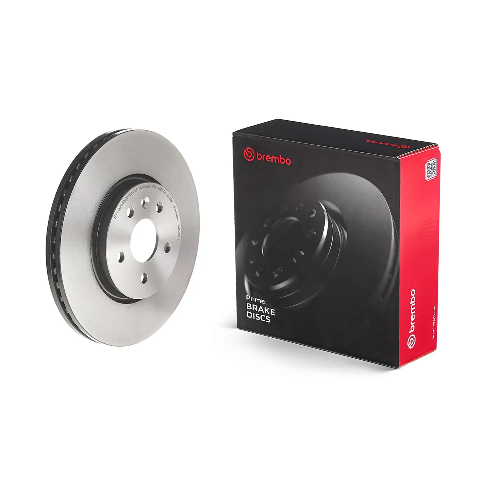 Bremsscheibe Vorderachse BREMBO 09.B356.21