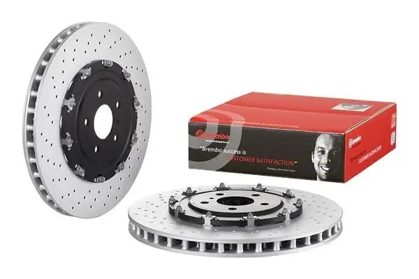 Bremsscheibe Vorderachse BREMBO 09.B386.33