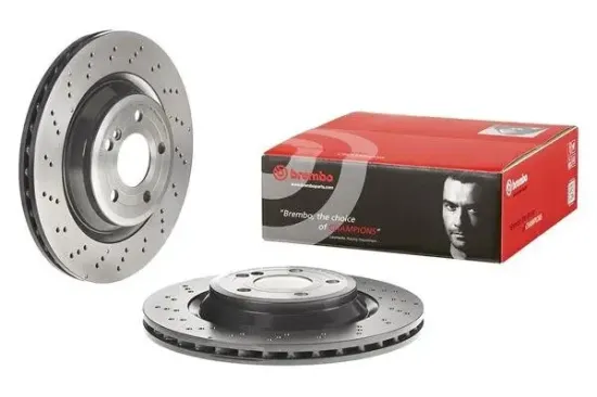 Bremsscheibe BREMBO 09.B743.51 Bild Bremsscheibe BREMBO 09.B743.51