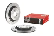 Bremsscheibe Hinterachse BREMBO 09.B879.11