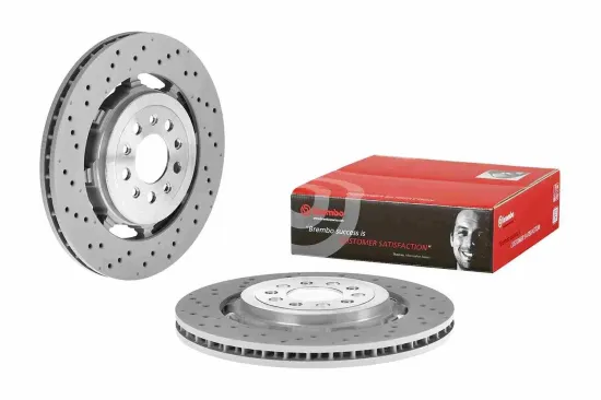Bremsscheibe Hinterachse BREMBO 09.C506.33 Bild Bremsscheibe Hinterachse BREMBO 09.C506.33