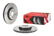 Bremsscheibe Vorderachse BREMBO 09.C542.1X
