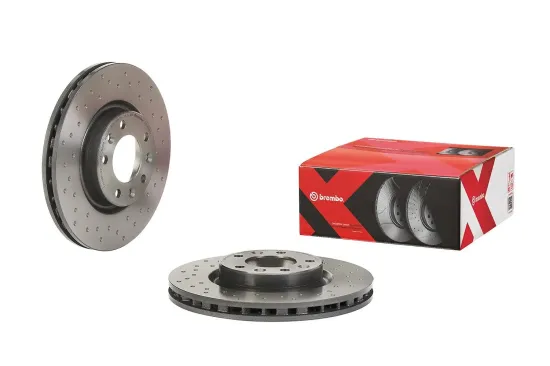 Bremsscheibe Vorderachse BREMBO 09.C658.1X Bild Bremsscheibe Vorderachse BREMBO 09.C658.1X
