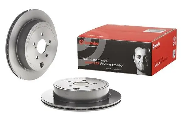 Bremsscheibe Hinterachse BREMBO 09.C662.11