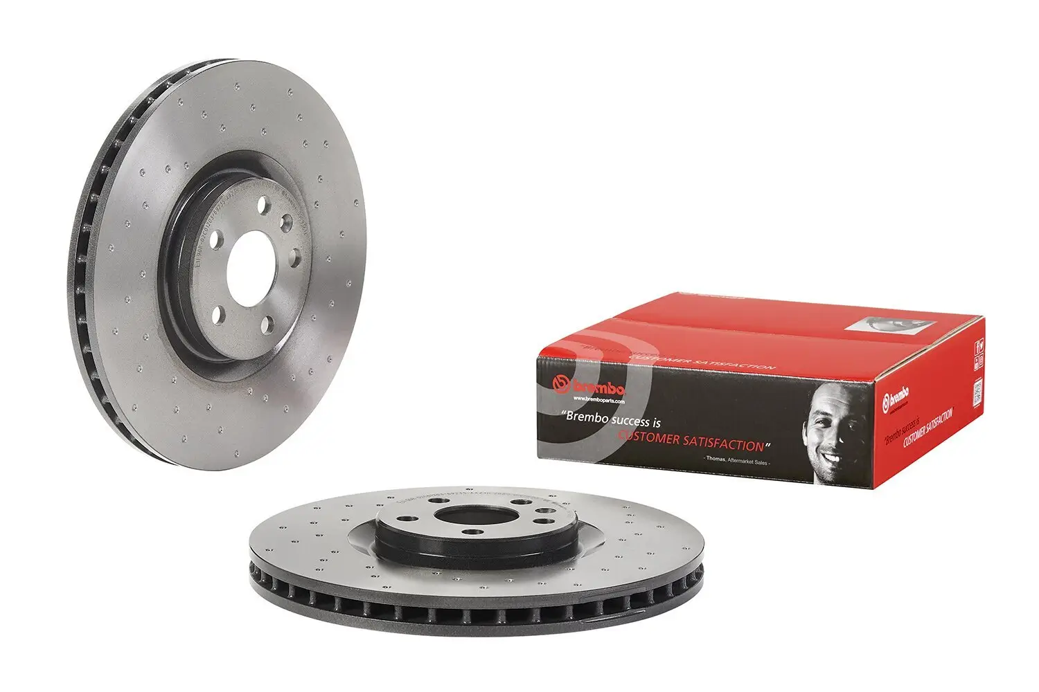 Bremsscheibe Vorderachse BREMBO 09.C936.1X