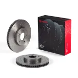 Bremsscheibe Vorderachse BREMBO 09.C990.2X