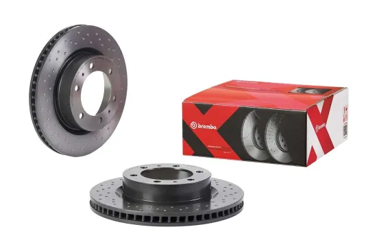 Bremsscheibe Vorderachse BREMBO 09.D617.1X Bild Bremsscheibe Vorderachse BREMBO 09.D617.1X
