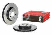 Bremsscheibe Vorderachse BREMBO 09.D993.11