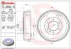 Bremstrommel Hinterachse BREMBO 14.D630.10 Bild Bremstrommel Hinterachse BREMBO 14.D630.10