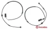 Warnkontakt, Bremsbelagverschleiß Vorderachse BREMBO A 00 254