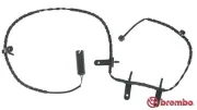 Warnkontakt, Bremsbelagverschleiß Hinterachse BREMBO A 00 297