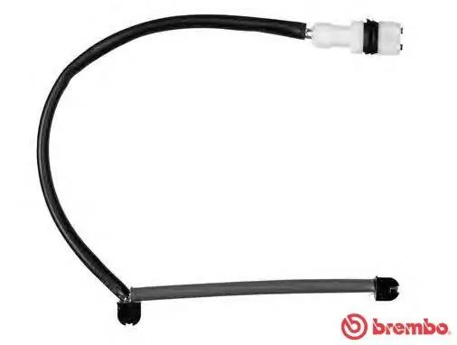 Warnkontakt, Bremsbelagverschleiß Hinterachse Vorderachse BREMBO A 00 326