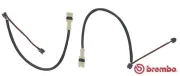 Warnkontakt, Bremsbelagverschleiß Hinterachse BREMBO A 00 329