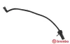 Warnkontakt, Bremsbelagverschleiß Vorderachse BREMBO A 00 354