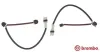 Warnkontakt, Bremsbelagverschlei&szlig; Vorderachse BREMBO A 00 406