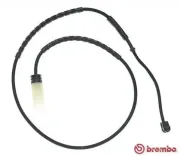 Warnkontakt, Bremsbelagverschleiß Hinterachse BREMBO A 00 445