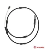 Warnkontakt, Bremsbelagverschleiß Hinterachse BREMBO A 00 475